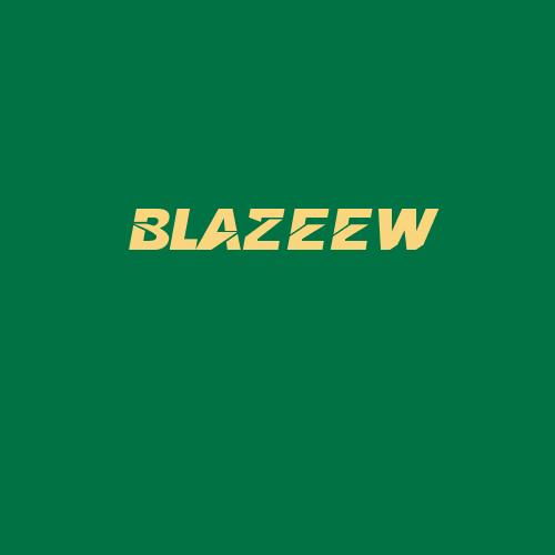 Logo da BLAZEEW